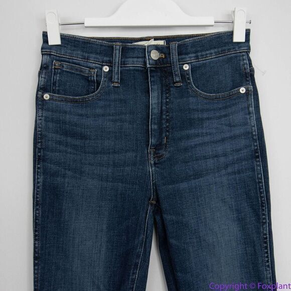 NEW Madewell 10" High-Rise Skinny Jeans in Marengo Wash, 26 - Picture 5 of 16